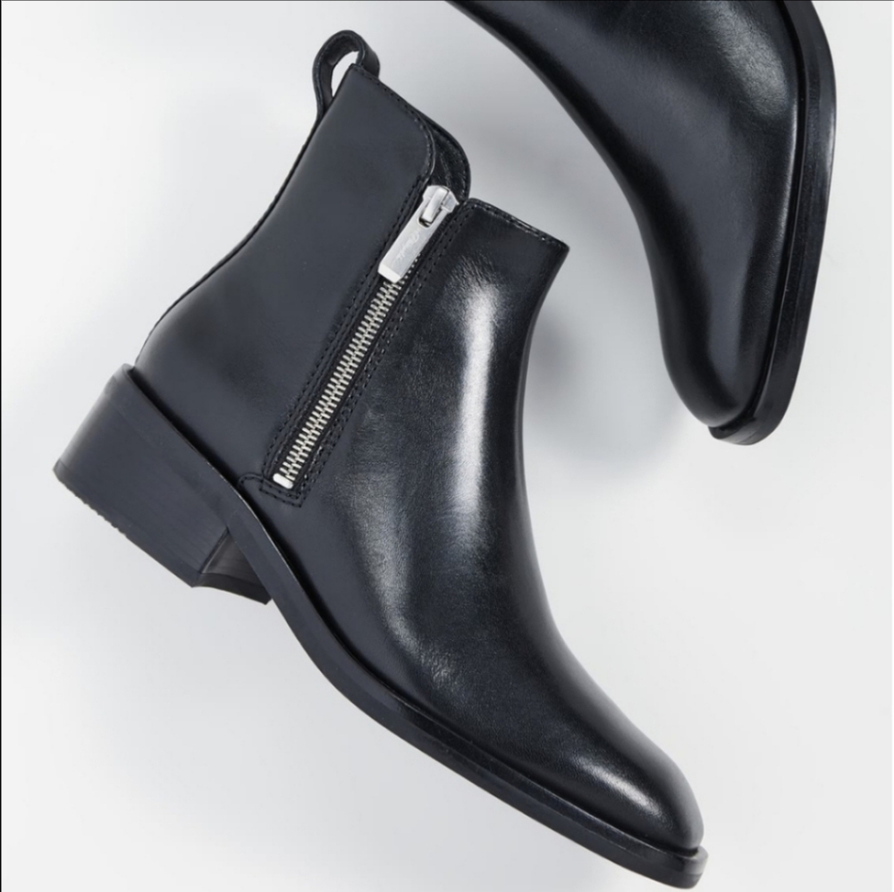 3.1 Phillip Lim Alexa  Leather Ankle Boots Size US 8.5  EU 39